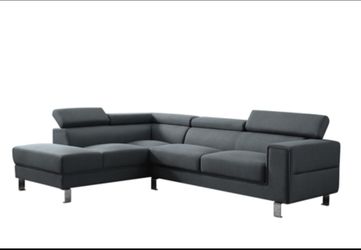 Large L Shape Sectional Sofa with Extended Chaise Lounge