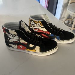 (Disney Vans) Mickey & Friends Hightop Shoes