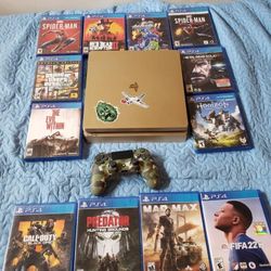 Playstation 4 Slim 500GB $150! The 1,000GB $175! PS4 Slim...Looking To Sell All Separately $15 Per Great Game & $10! Regular Game. All work 100%