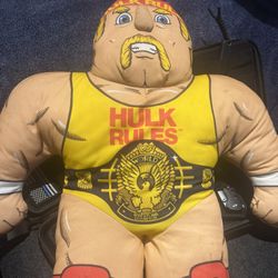 Original Hulk Hogan,  Tonka 1982  Vintage Pillow.  