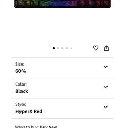 HyperX Keyboard Mouse Combo