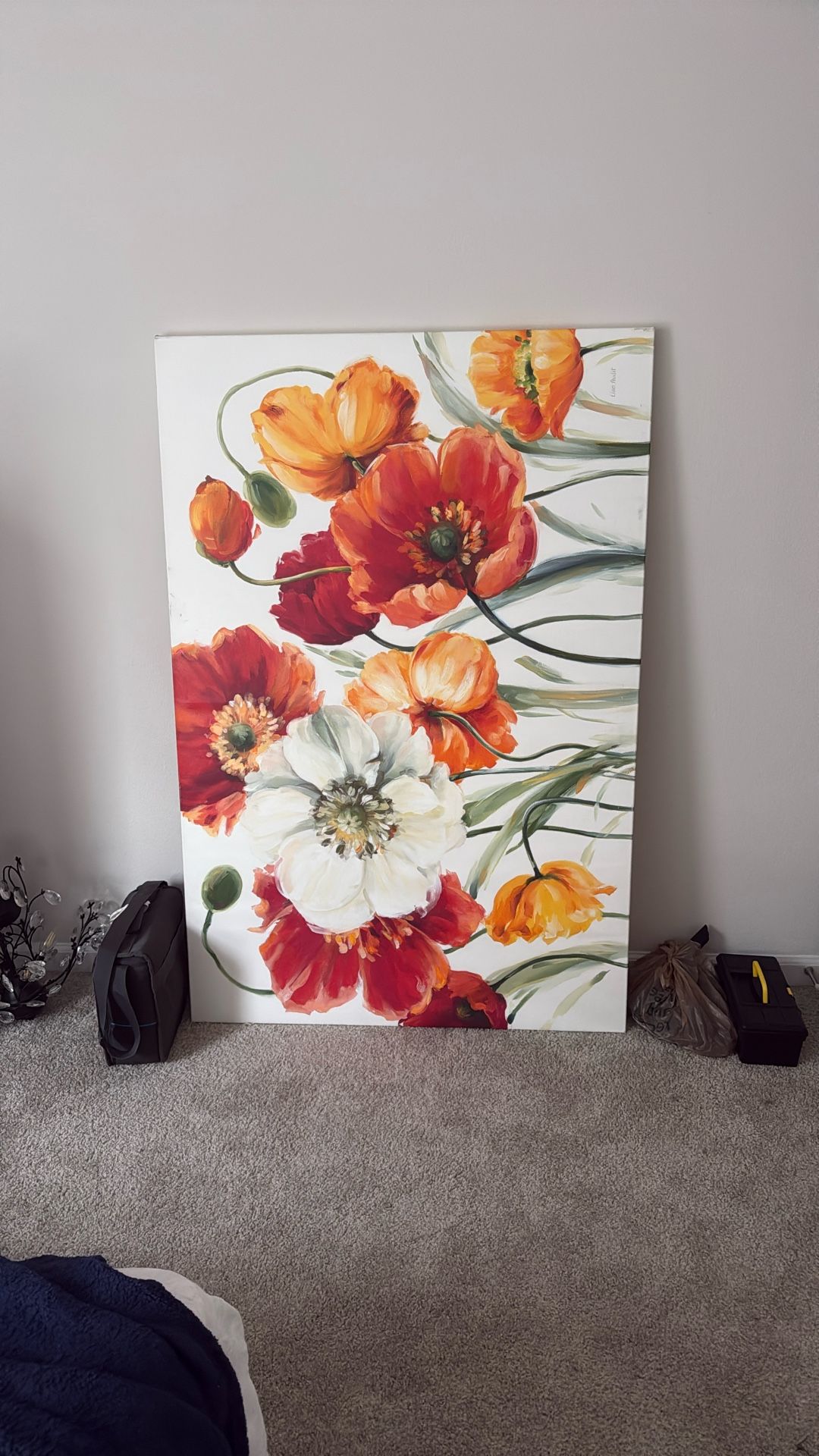 Large Flower Painting,All Products : American Fashion Style Bags On Sale
