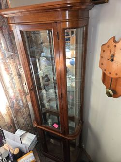 Vintage Curio Cabinet
