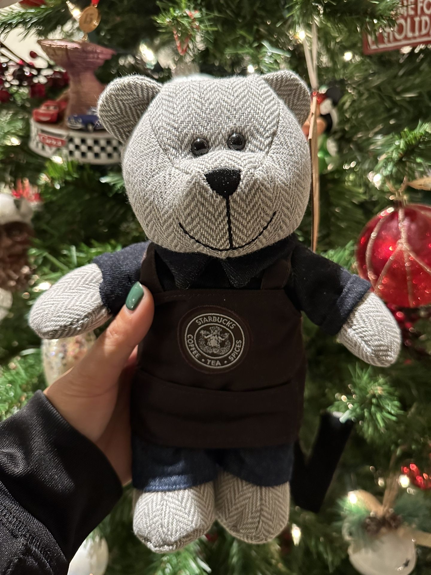 Original First Starbucks Seattle Pike Place Market Bearista Teddy Bear