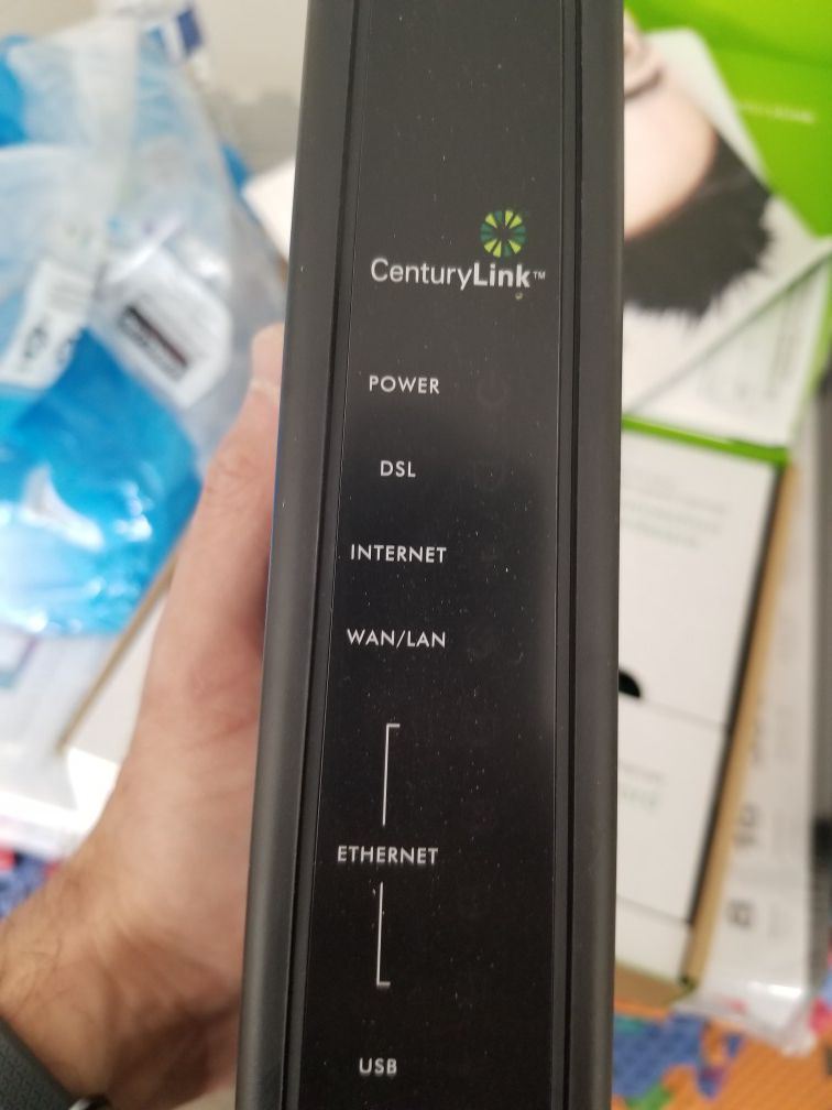 Century Link wireless modem
