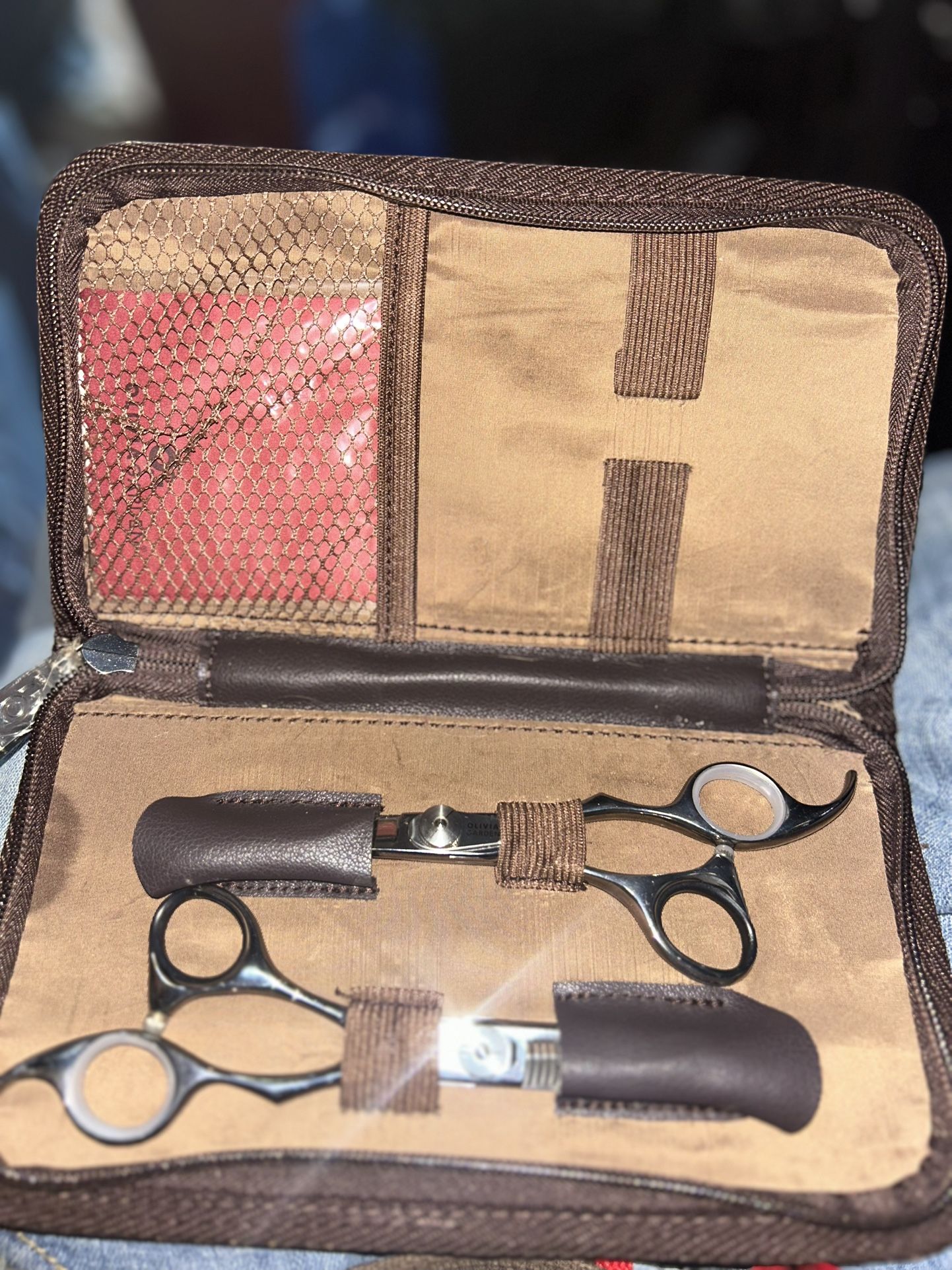 Olivia Garden SilkCut Professional Shear & Thinner Set w/ Case β $75