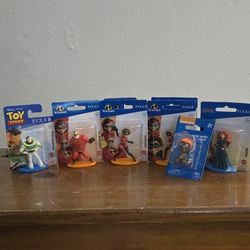Disney Pixar Mattel Micro Collection Mini Figurines