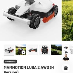 Brand New Box Robot Lawnmower 