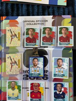 World Cup panini stickers 2026