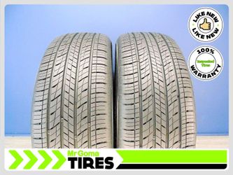 SET OF 2 KUMHO CRUGEN HP71 235/60R18 USED TIRES 9.1/32 TRAED 103H 2356018