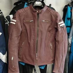 Joe rocket women leather jacket size large brand new
