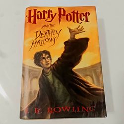 First Edition First Print Harry Potter & The Deathly Hallows 759 pages Error Rare