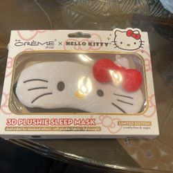 Hello Kitty Plushie Sleep Mask