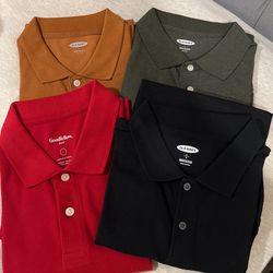 Mens Size L Polos