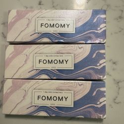 New, Contact lenses Fomomy colored cameo pink 10 pcs, characteristics in the photo, 15$ pack