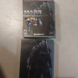 Ps3 Game Mass Effect Trilogy With Box And Manual15 Dollars Firm 