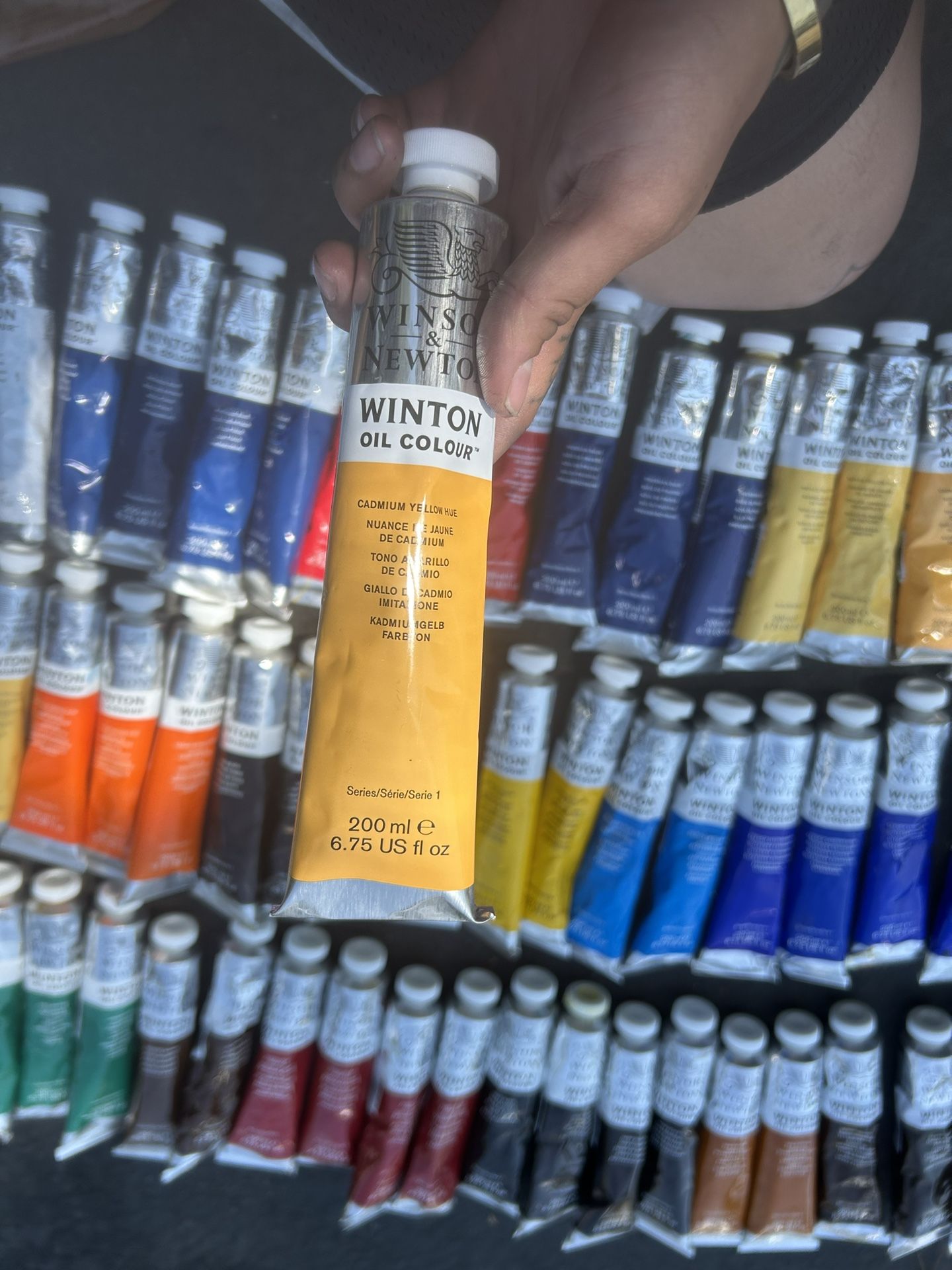 Winston And Newton Brand New Oil Paints