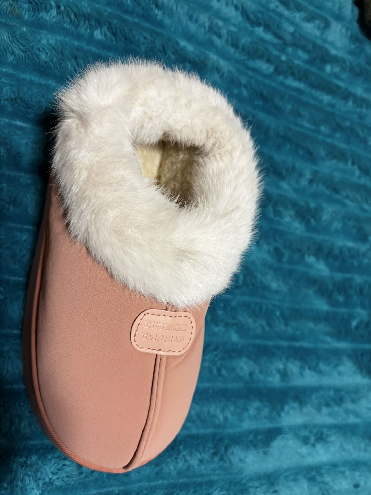 Girls Platform Fur Ankle Shoe