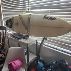 6"6 quiet flight surf board