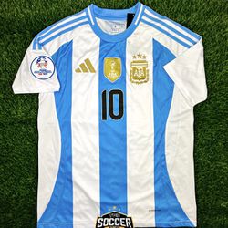 WEEKLY SALE! NEW ARGENTINA HOME MESSI MEN’S JERSEY! 