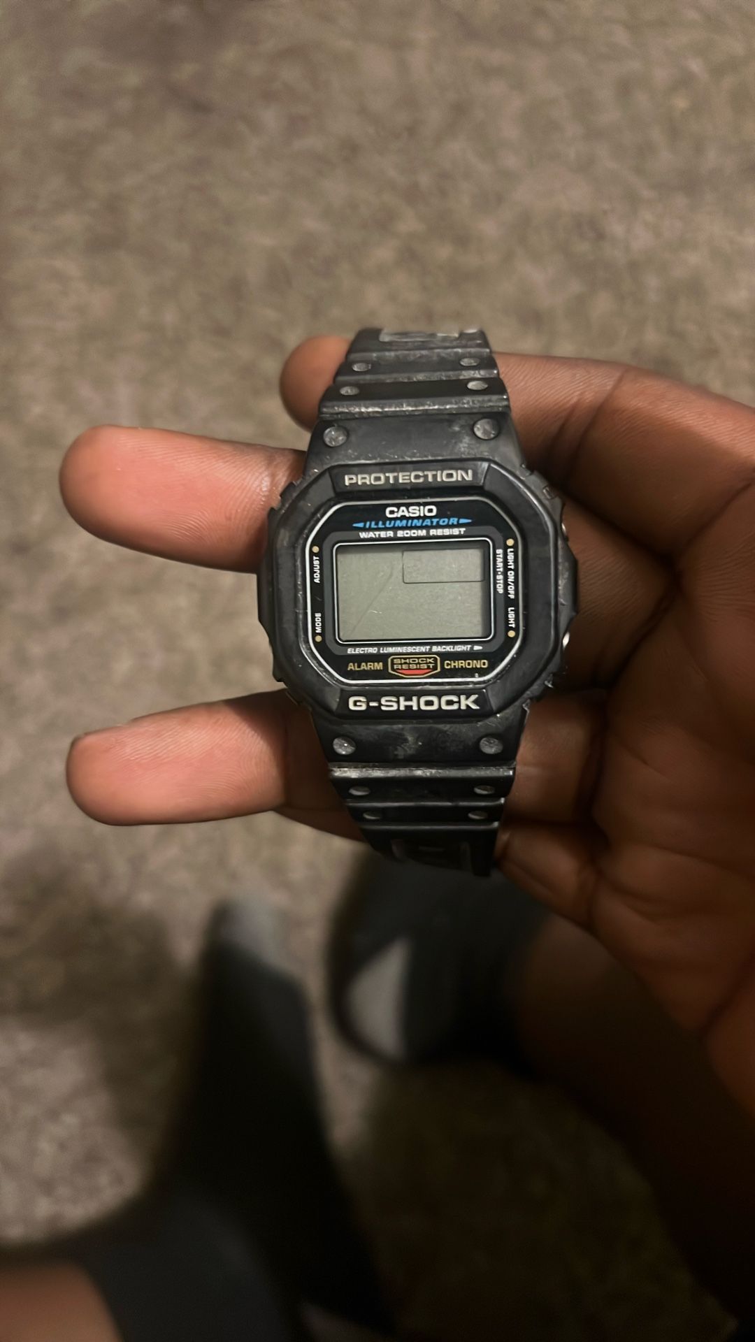 Gshock Casio Protection Watch