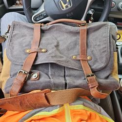 Canvas Book Bag