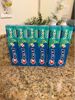 Crest toothpaste
