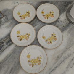 Gaiety Sculptera Hearthside Stoneware Dinner Plates 