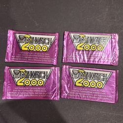1993 DEATHWATCH 2000 TRADING CARDS  - 4 Packs