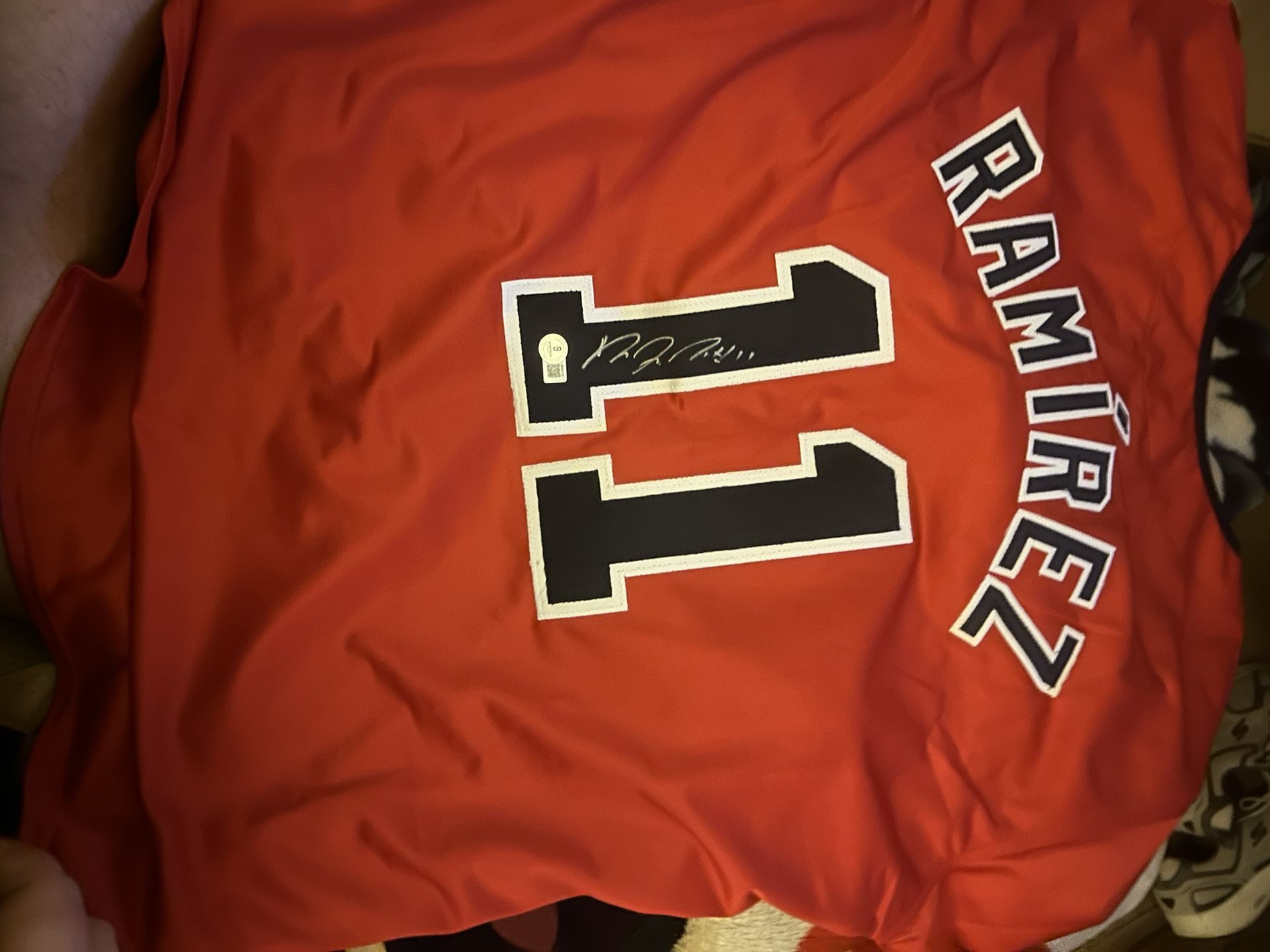 Jose Ramirez Cleveland Guardians Jersey Auto Certified