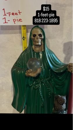 Santa muerte verde para control