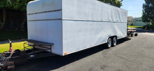 24 foot Aztec Enclosed car trailer