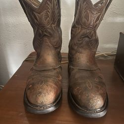 Ariat  9.5 Saddle Work Boot  steel toe