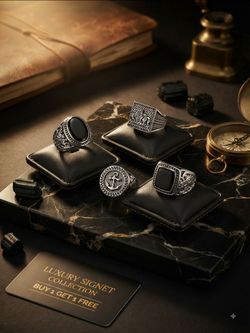 Buy 1, Get 1 FREE — This week only. BOGO SIGNET RINGS