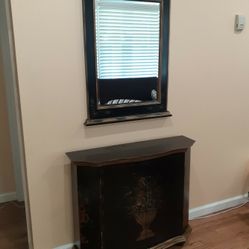 Mirror With Table Stand 