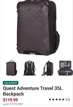 New Quest Adventure Travel 35L Backpack