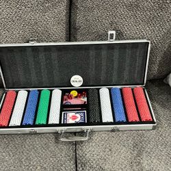 Poker Chip Set Pick Up Only