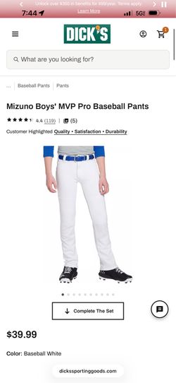 Baseball pants