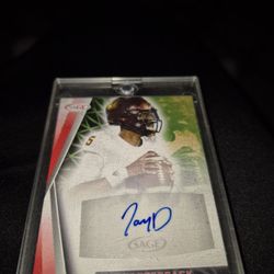 Jayden Daniels 2022 Auto Card