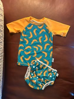 Bundle of Boys swimsuits 2-piece [12 M-3T]