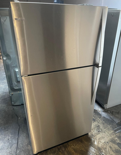 Great deal: Whirlpool Stainless Top Mount Fridge + Ice Maker