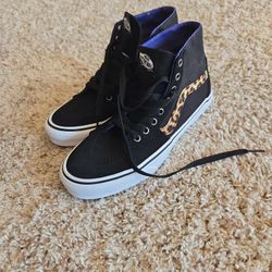 New VANS LEPPARD strip ( GRUNGE) SH8-HI SIZE 8 MENS 9.5 WOMAN'S