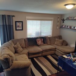 Sectional Recliner Couch With Lounge Seat