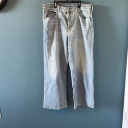 Old Navy Extra High Dude Sky-Hi Wide Leg Jeans