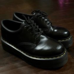 Dr. Martens Men Shoes Black- Polished Smooth