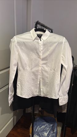 Polo Jeans Co. Ralph Lauren White Button-Down Blouse