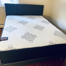 Set King Size Bed Frame +Mattress 13”Thick Brand New Delivery 🚚 All Cities! Pay On Delivery 