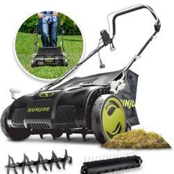 Sunjoe Lawn Dethatcher