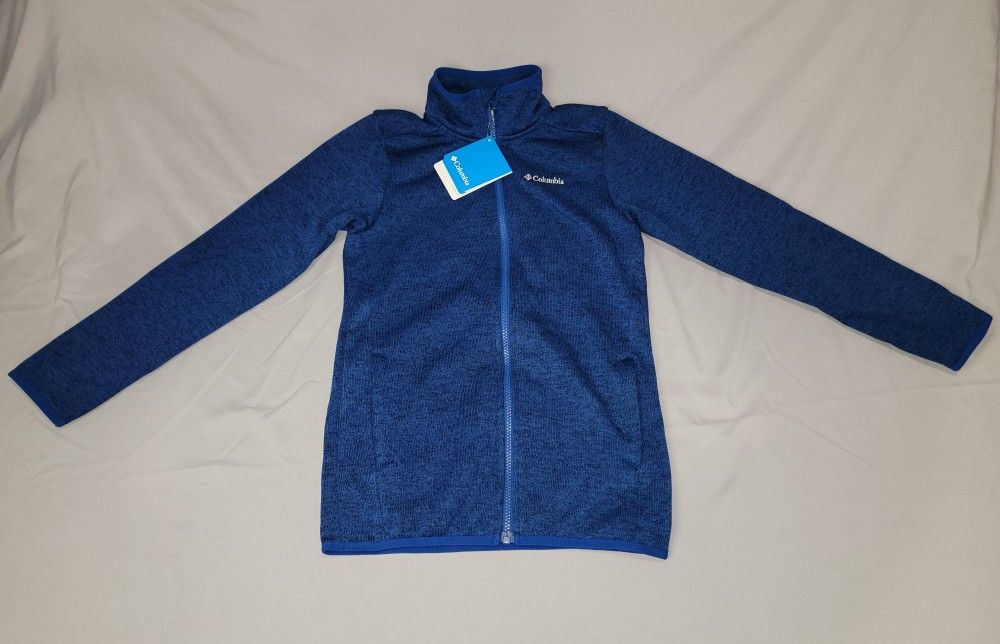 NWT Blue Columbia Fleece Jacket Size M 10/12