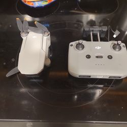 DjI Mini Drone And Controller With Battery
